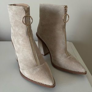 The Scorpio Suede Bootie - Size 9